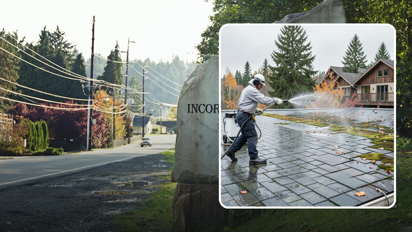 Roof Mold Removal in Wilkeson, Pierce County, WA - Roof mold removal that eliminates dark fungal colonies and the trapped moisture feeding them.