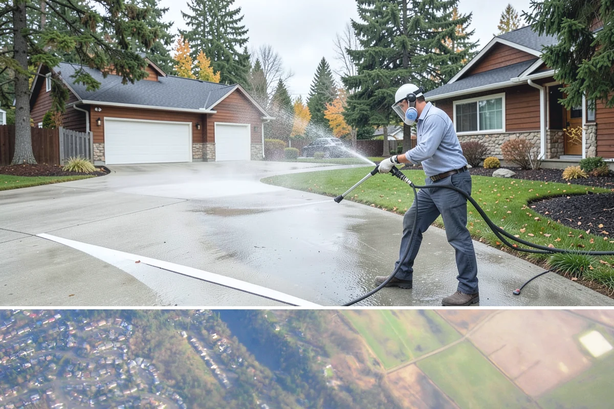 Roof Moss Removal in Algona, King County, WA - Treat moss in late summer or early fall so it dies off before winter rains fuel new growth.