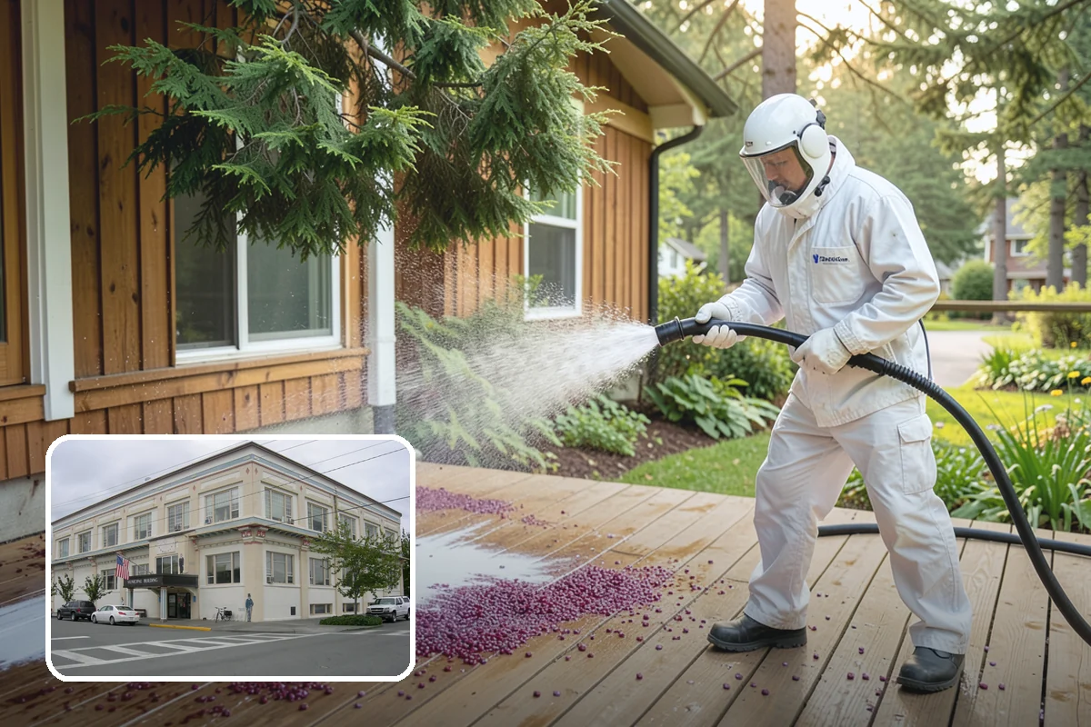 Roof Moss Removal in Anacortes, Skagit County, WA - Removes moisture-trapping moss that damages roofing edges
