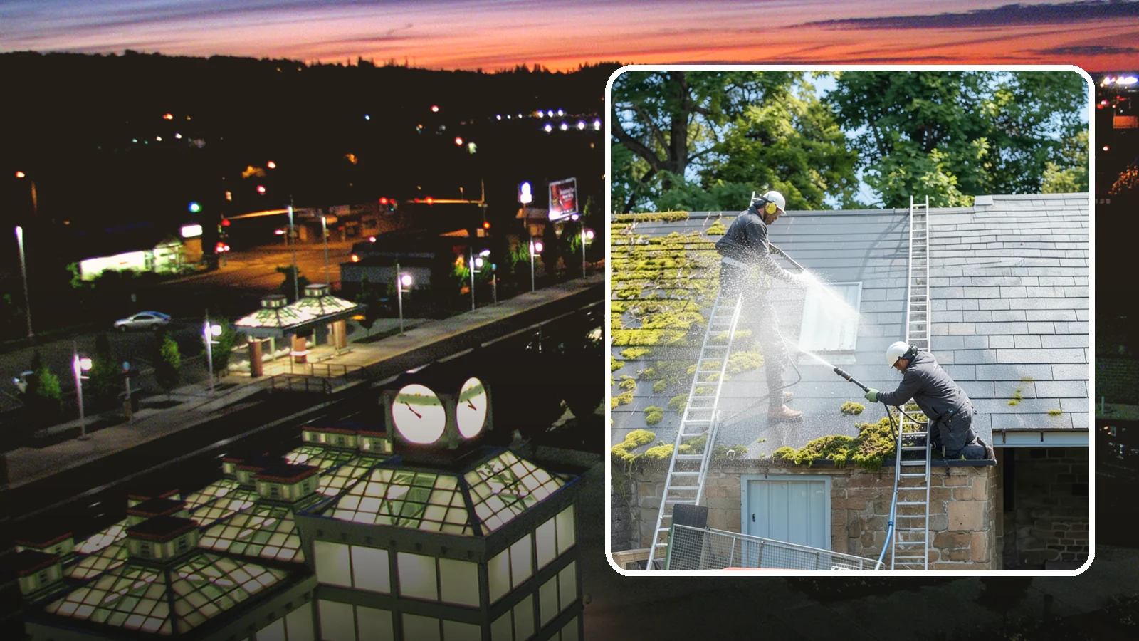 Roof Moss Removal in Auburn, King County, WA - Targeted moss removal that clears thick colonies from Washington roofs and treats the surface to slow regrowth.