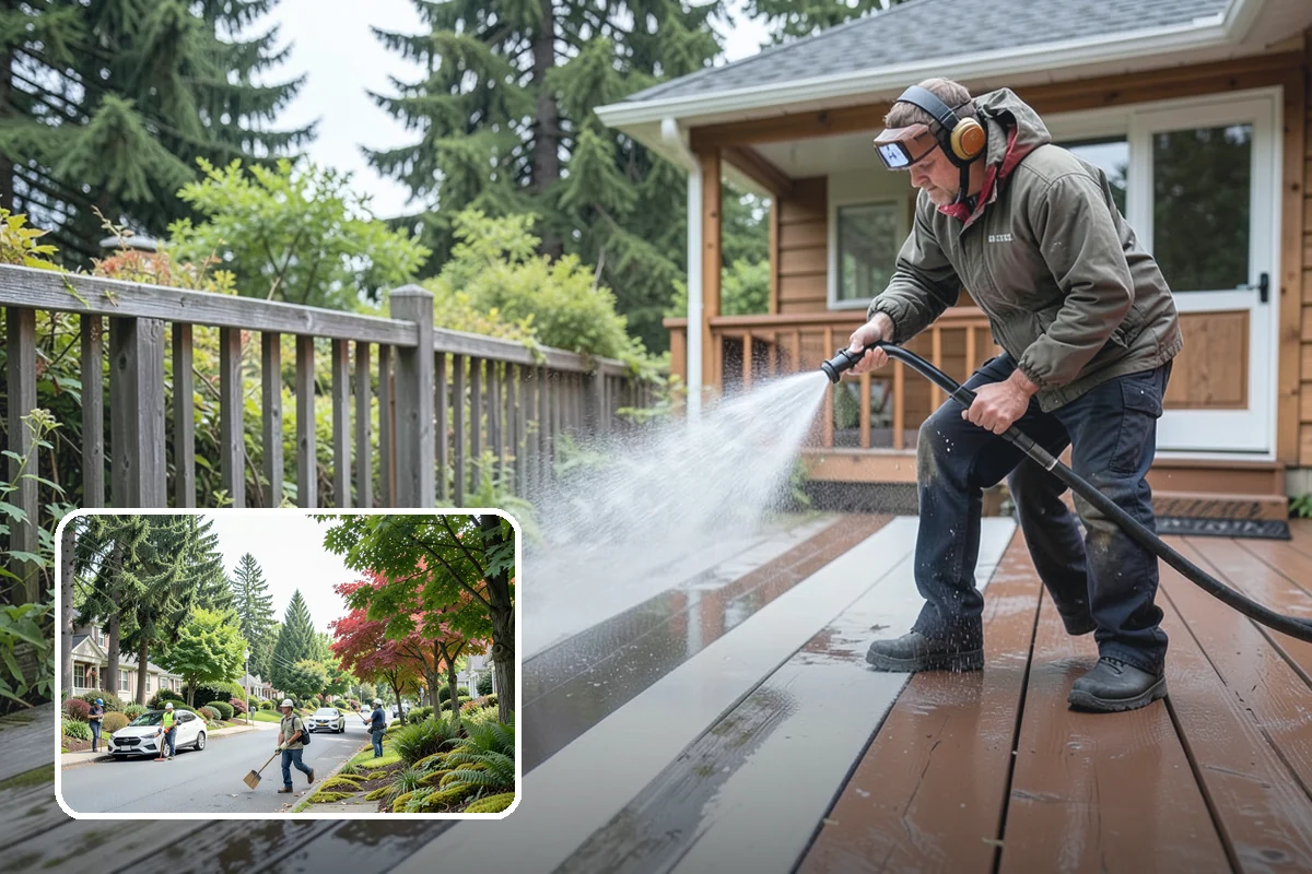 Roof Moss Removal in Beaux Arts Village, King County, WA - Removes moisture-trapping moss that damages roofing edges