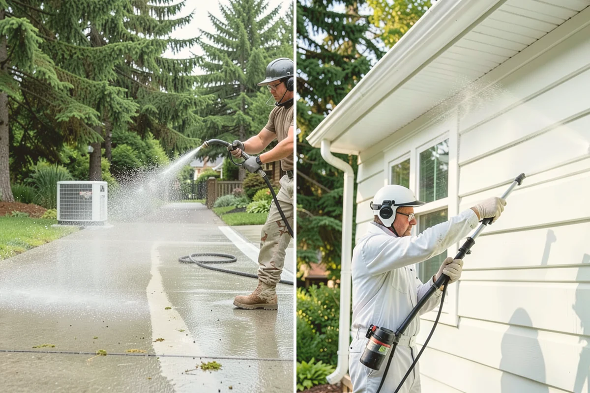 Roof Moss Removal in Bellevue, King County, WA - Survey moss coverage and locate the heaviest colonies