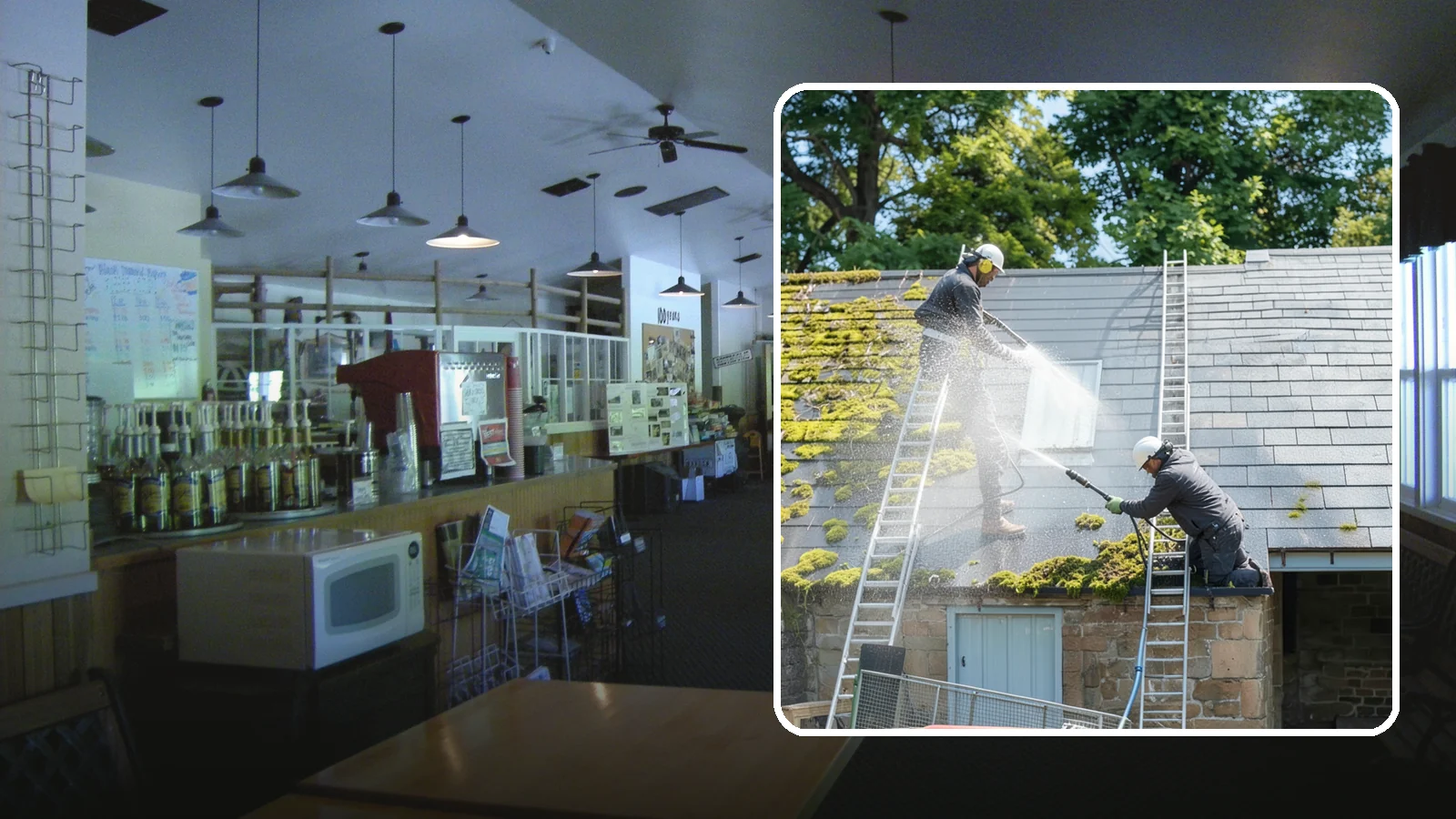Roof Moss Removal in Black Diamond, King County, WA - Targeted moss removal that clears thick colonies from Washington roofs and treats the surface to slow regrowth.