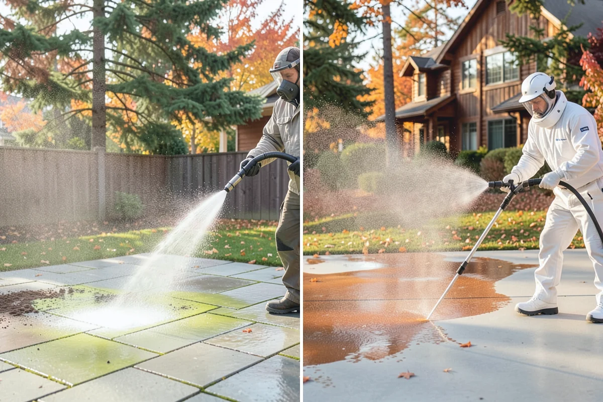Roof Moss Removal in Bonney Lake, Pierce County, WA - Survey moss coverage and locate the heaviest colonies