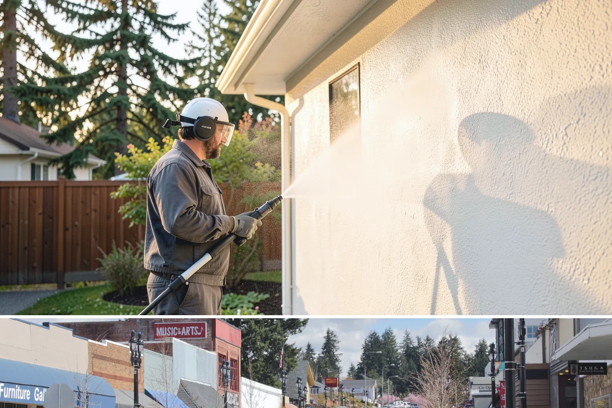 Roof Moss Removal in Bothell, King County, WA - Treat moss in late summer or early fall so it dies off before winter rains fuel new growth.