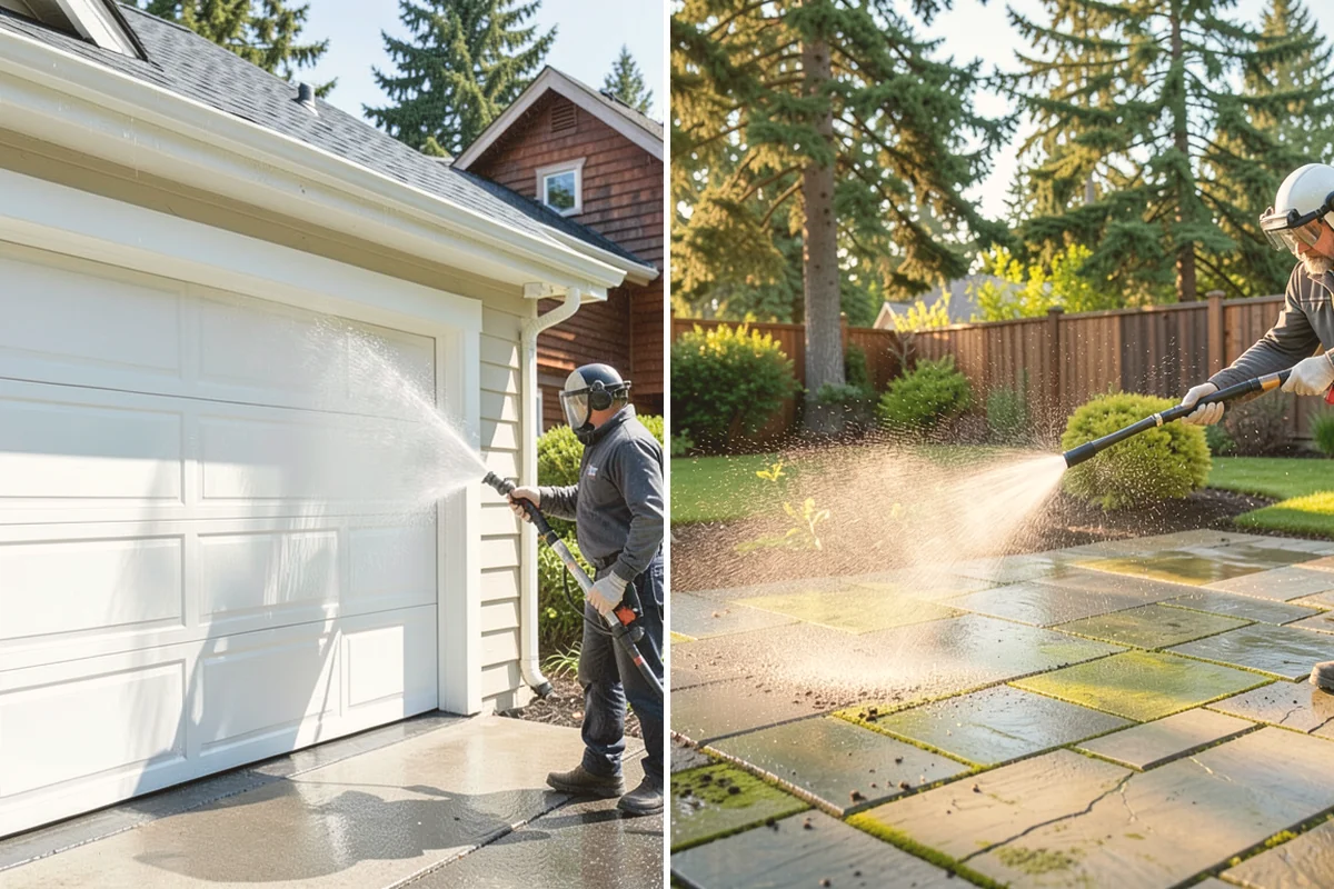 Roof Moss Removal in Brier, Snohomish County, WA - Survey moss coverage and locate the heaviest colonies