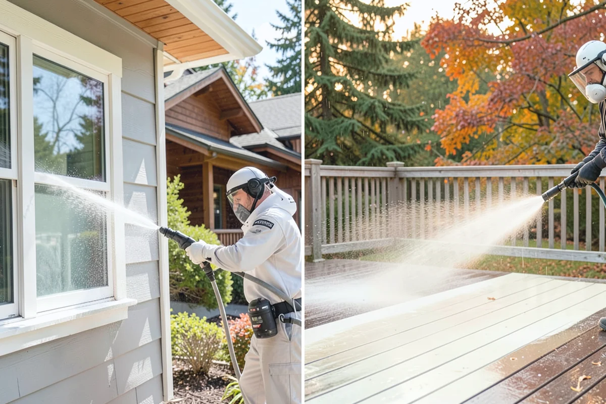 Roof Moss Removal in Buckley, Pierce County, WA - Survey moss coverage and locate the heaviest colonies
