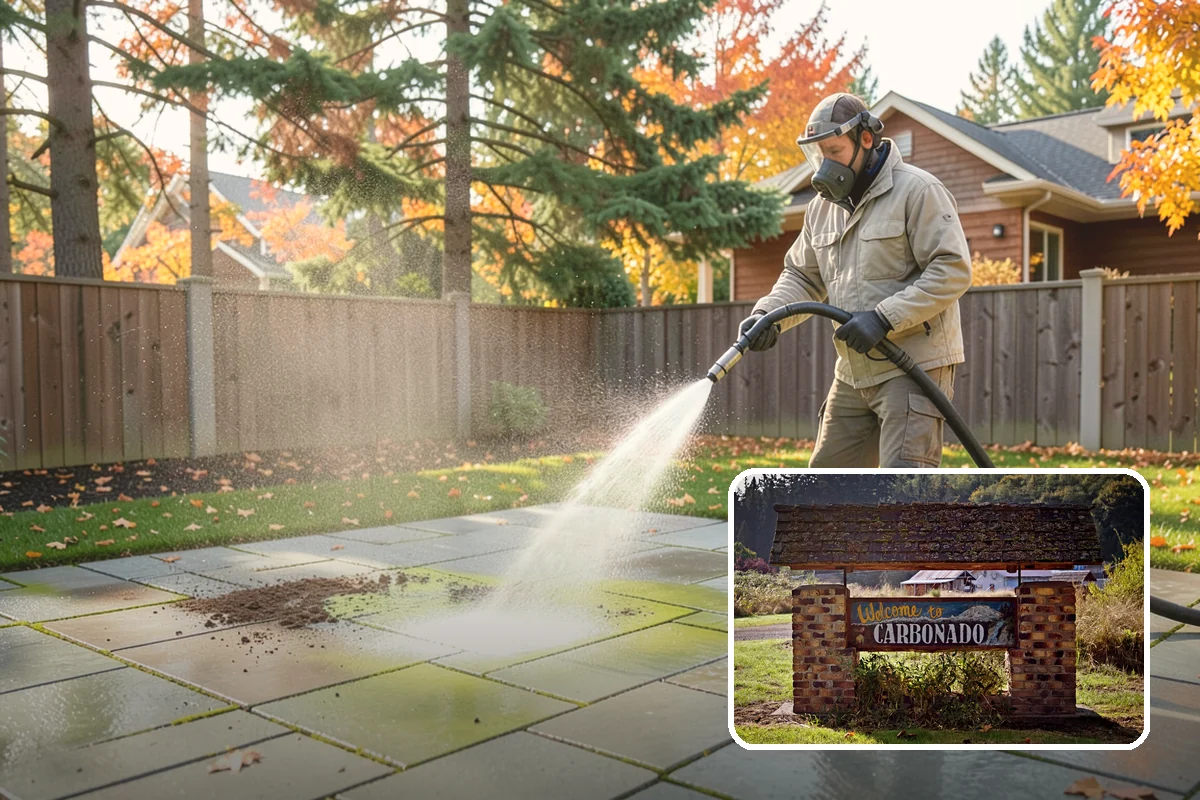 Roof Moss Removal in Carbonado, Pierce County, WA - Removes moisture-trapping moss that damages roofing edges