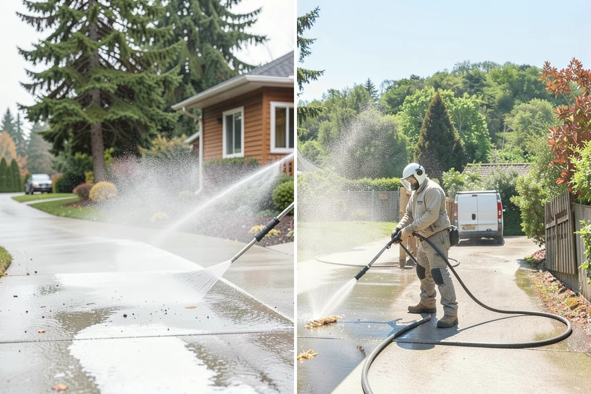 Roof Moss Removal in Carbonado, Pierce County, WA - Survey moss coverage and locate the heaviest colonies