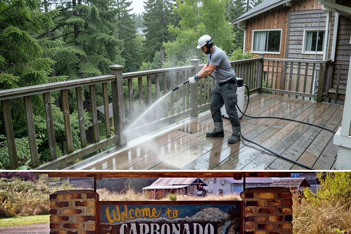 Roof Moss Removal in Carbonado, Pierce County, WA - Treat moss in late summer or early fall so it dies off before winter rains fuel new growth.