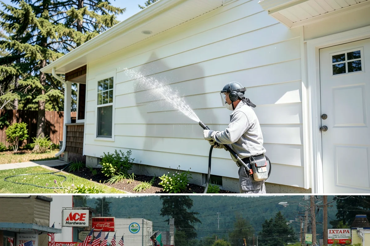 Roof Moss Removal in Carnation, King County, WA - Treat moss in late summer or early fall so it dies off before winter rains fuel new growth.