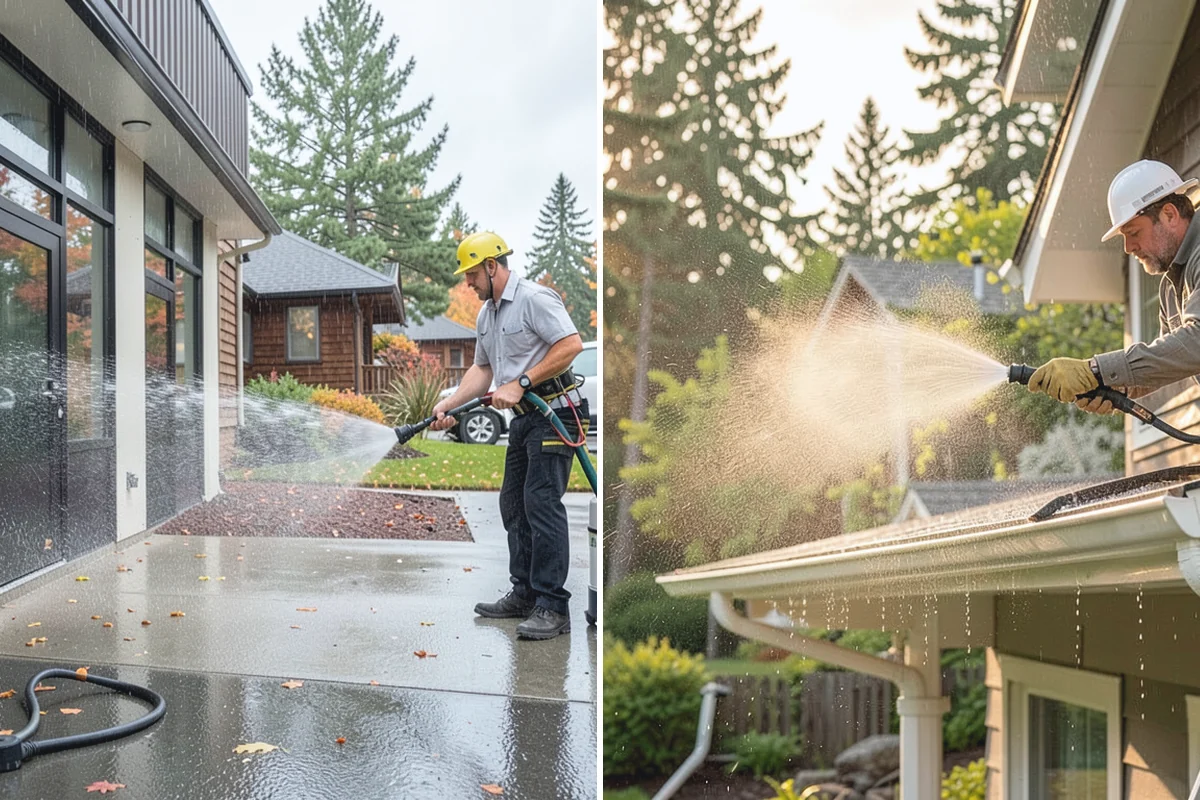 Roof Moss Removal in Darrington, Snohomish County, WA - Survey moss coverage and locate the heaviest colonies