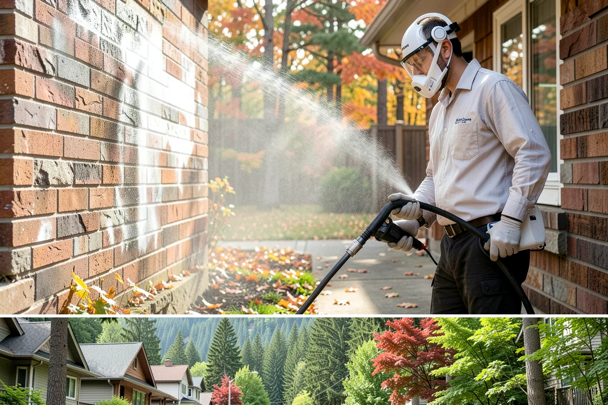 Roof Moss Removal in Darrington, Snohomish County, WA - Treat moss in late summer or early fall so it dies off before winter rains fuel new growth.