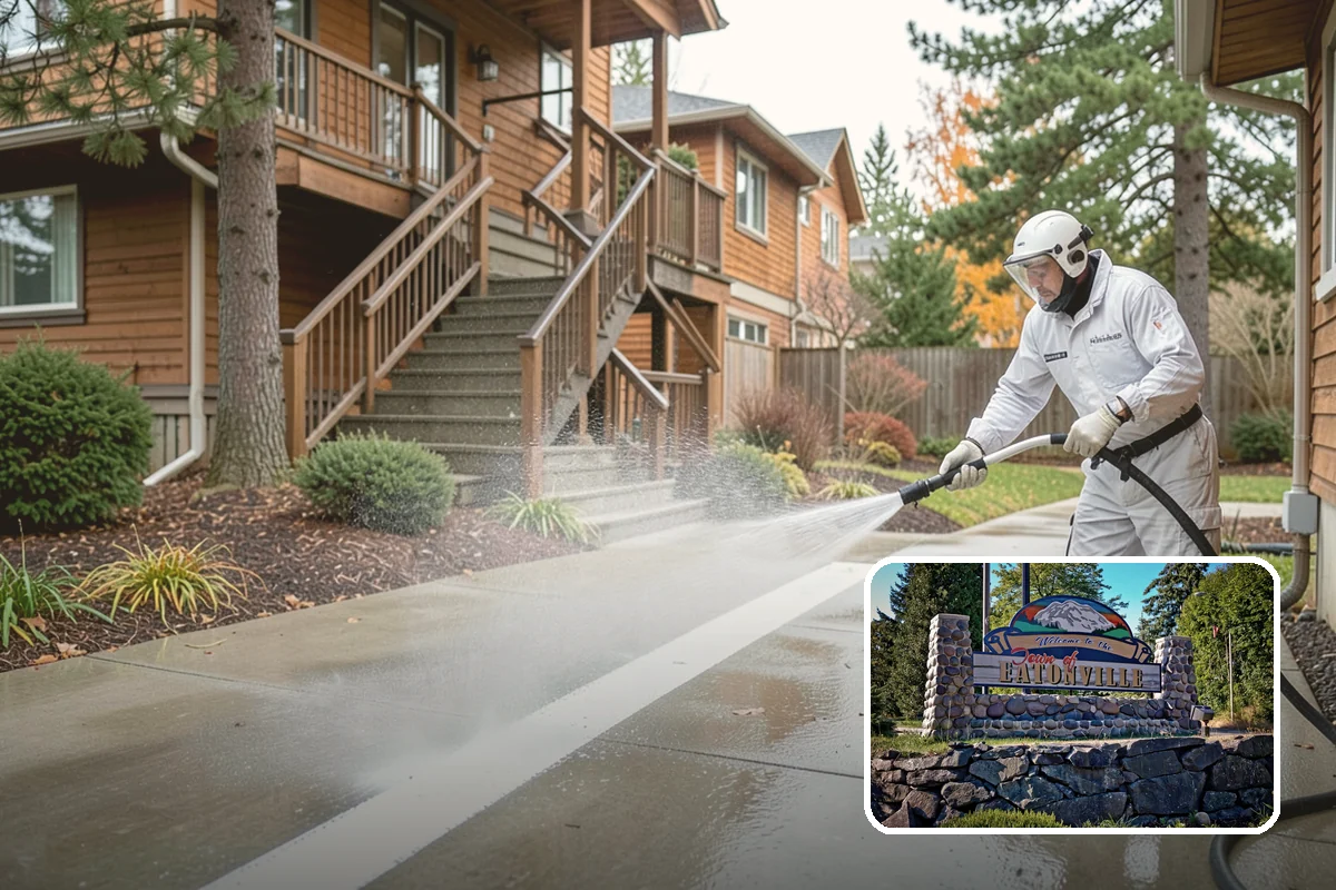 Roof Moss Removal in Eatonville, Pierce County, WA - Removes moisture-trapping moss that damages roofing edges