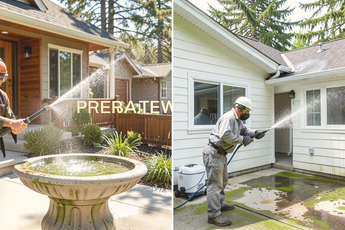 Roof Moss Removal in Fife, Pierce County, WA - Survey moss coverage and locate the heaviest colonies