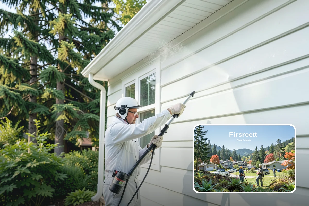 Roof Moss Removal in Fircrest, Pierce County, WA - Removes moisture-trapping moss that damages roofing edges
