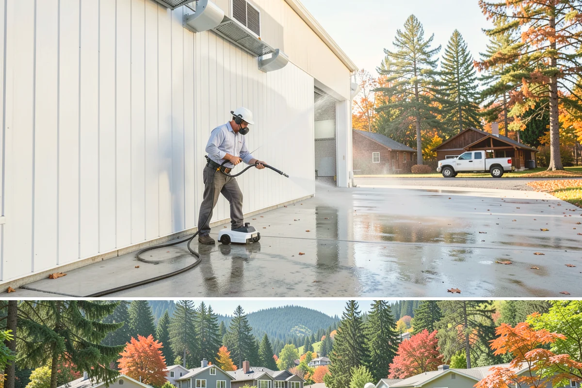 Roof Moss Removal in Fircrest, Pierce County, WA - Treat moss in late summer or early fall so it dies off before winter rains fuel new growth.