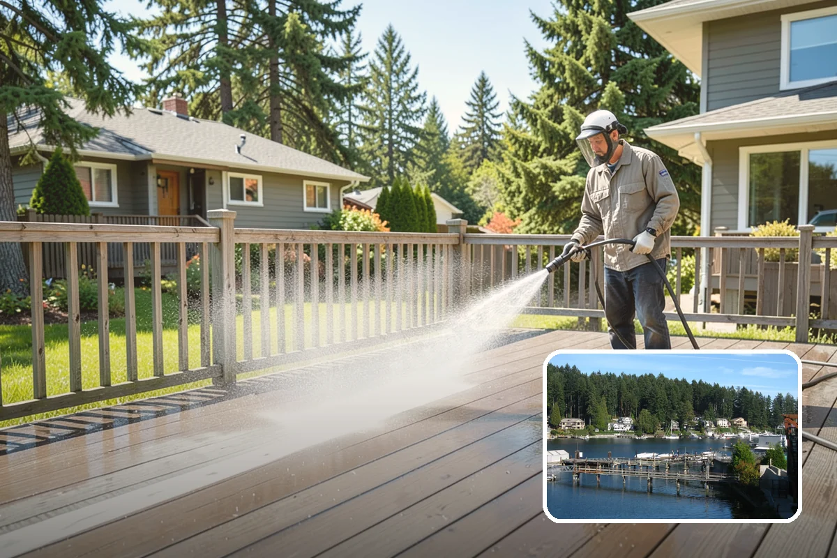 Roof Moss Removal in Gig Harbor, Pierce County, WA - Removes moisture-trapping moss that damages roofing edges
