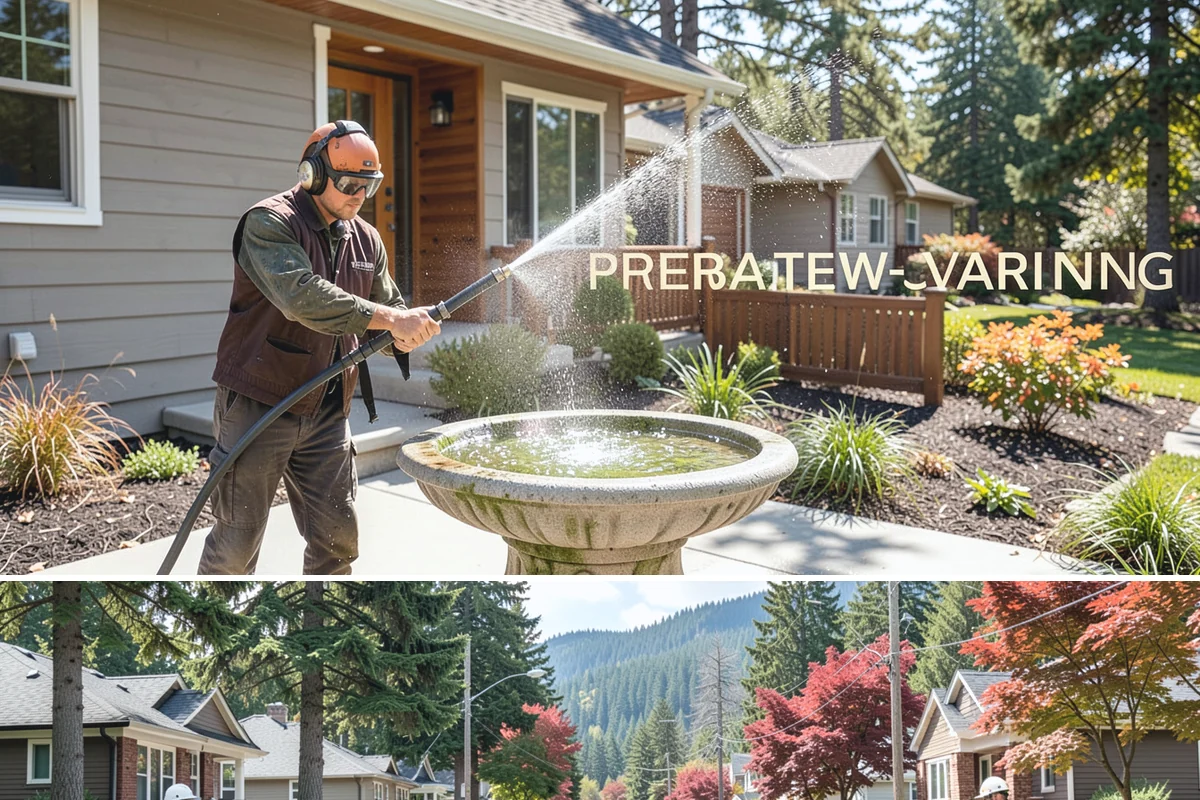 Roof Moss Removal in Hunts Point, King County, WA - Treat moss in late summer or early fall so it dies off before winter rains fuel new growth.