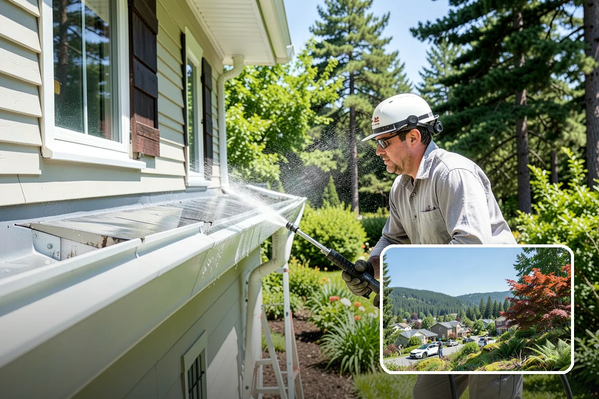 Roof Moss Removal in Index, Snohomish County, WA - Removes moisture-trapping moss that damages roofing edges