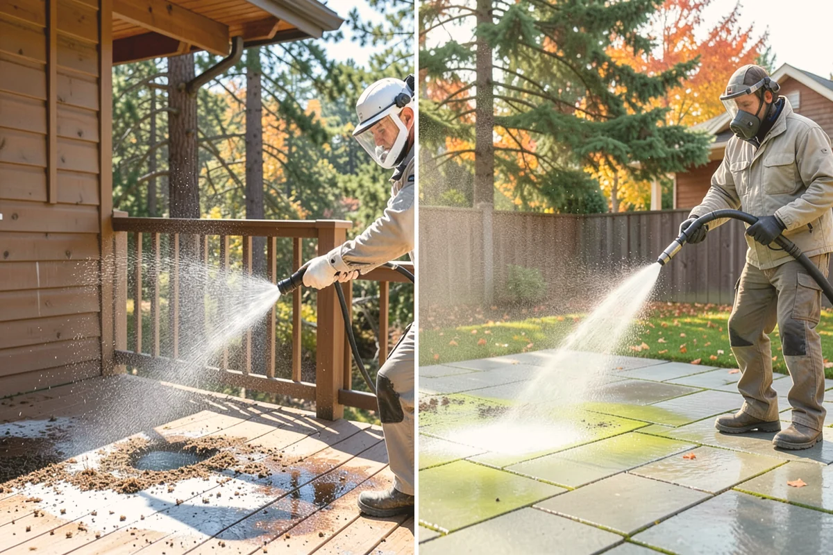 Roof Moss Removal in Kirkland, King County, WA - Survey moss coverage and locate the heaviest colonies