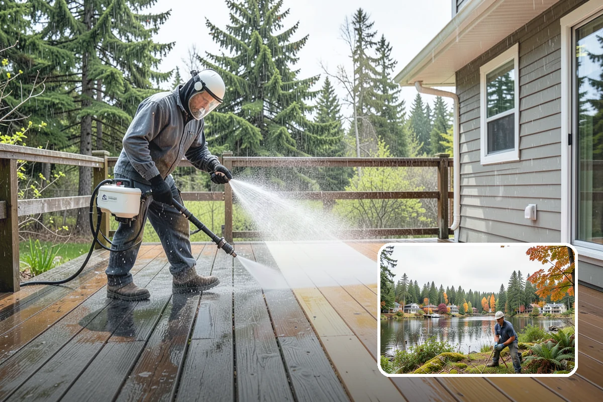 Roof Moss Removal in La Conner, Skagit County, WA - Removes moisture-trapping moss that damages roofing edges