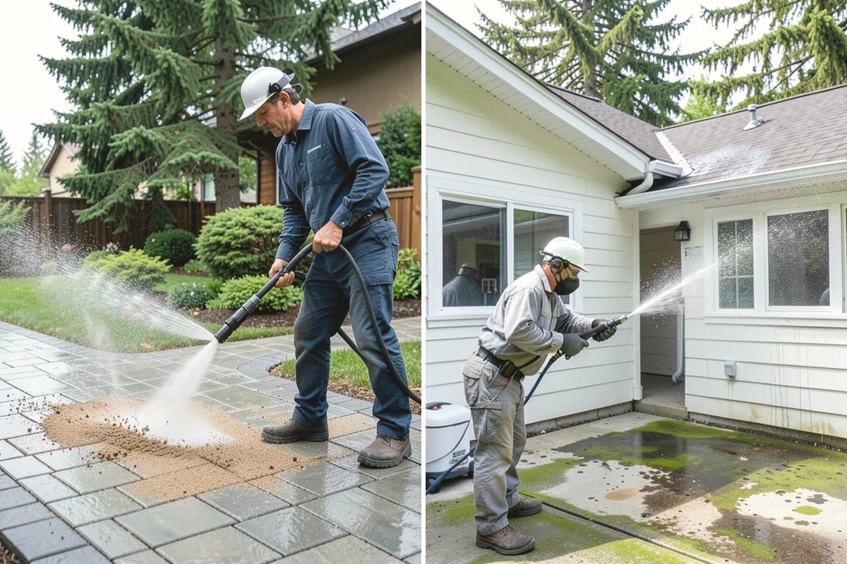 Roof Moss Removal in La Conner, Skagit County, WA - Survey moss coverage and locate the heaviest colonies