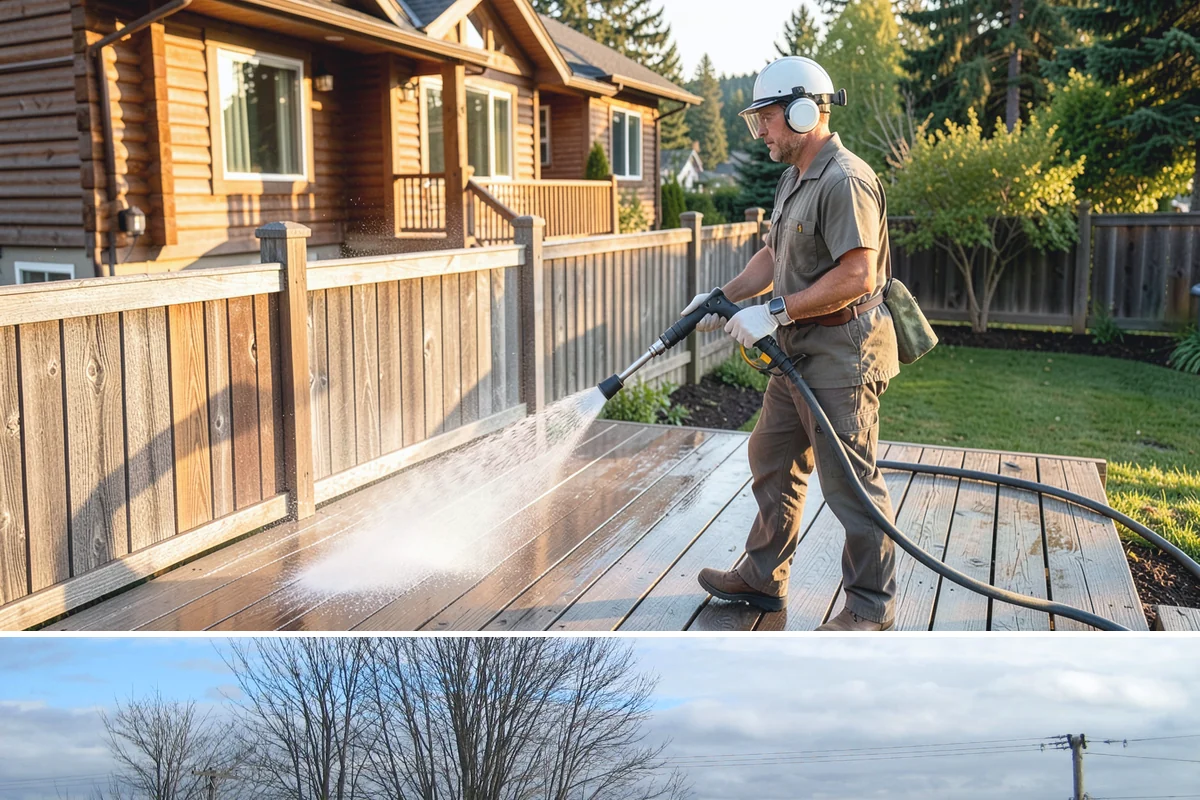Roof Moss Removal in Langley, Island County, WA - Treat moss in late summer or early fall so it dies off before winter rains fuel new growth.