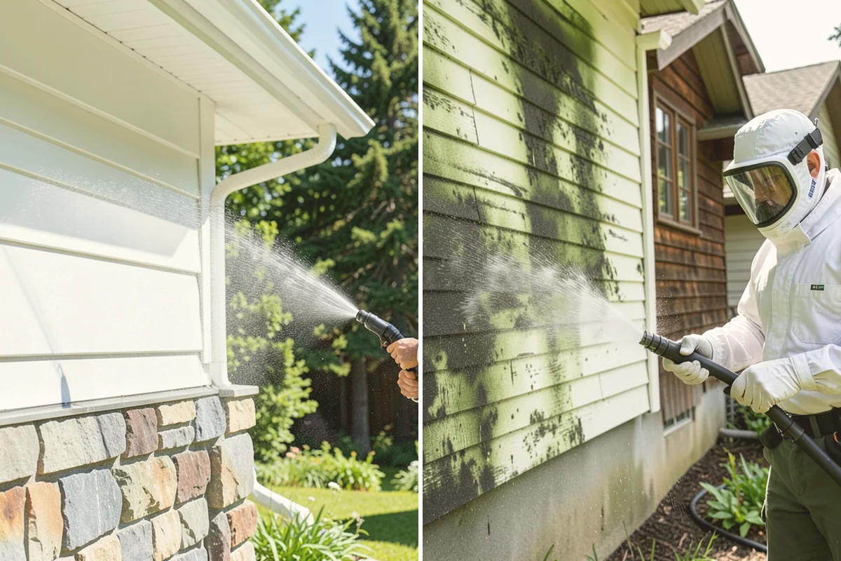 Roof Moss Removal in Lynnwood, Snohomish County, WA - Survey moss coverage and locate the heaviest colonies