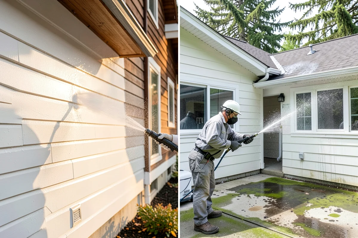 Roof Moss Removal in Maple Valley, King County, WA - Survey moss coverage and locate the heaviest colonies