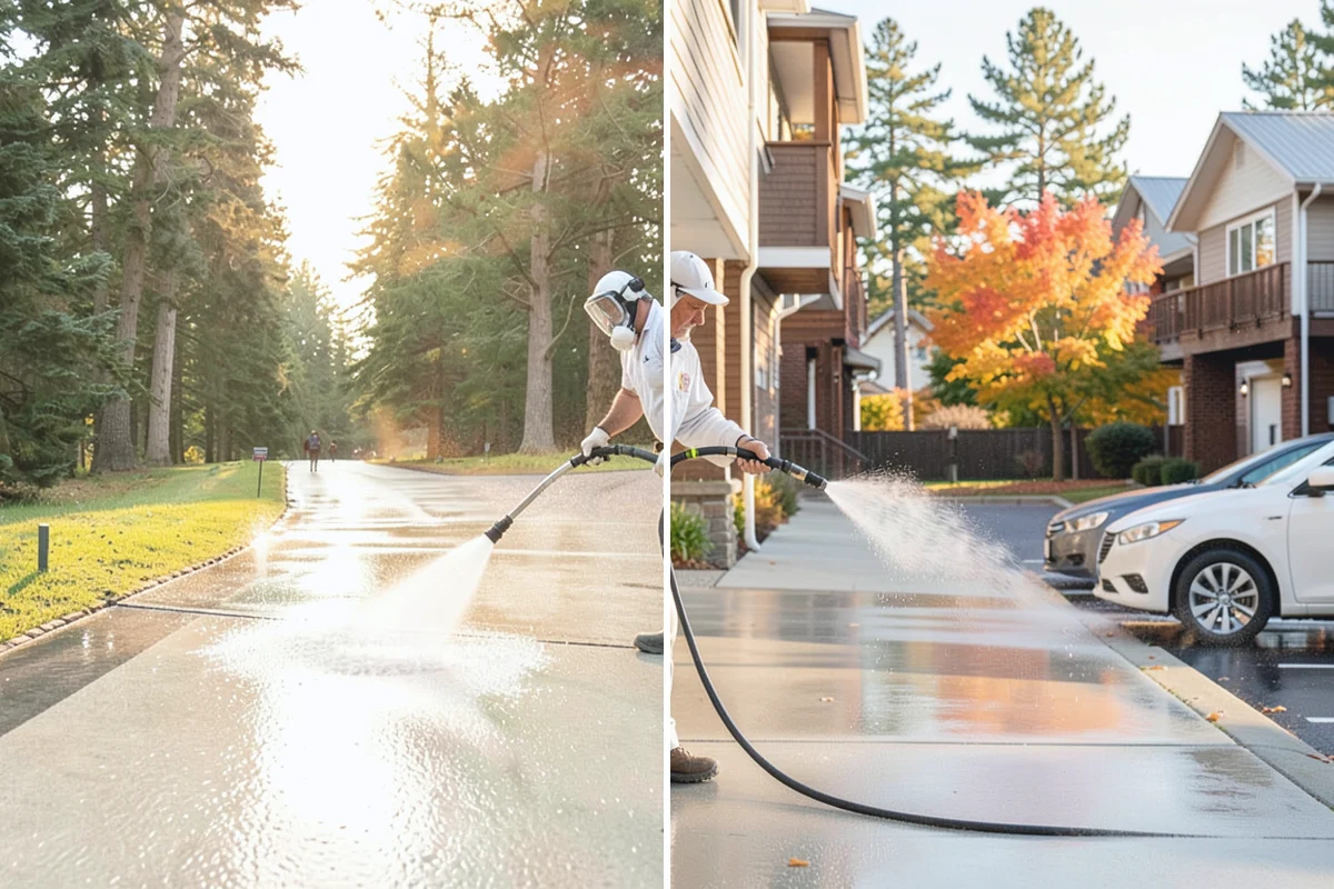 Roof Moss Removal in Marysville, Snohomish County, WA - Survey moss coverage and locate the heaviest colonies