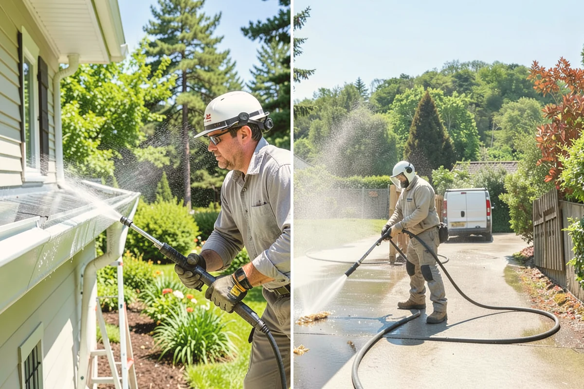 Roof Moss Removal in Milton, King County, WA - Survey moss coverage and locate the heaviest colonies