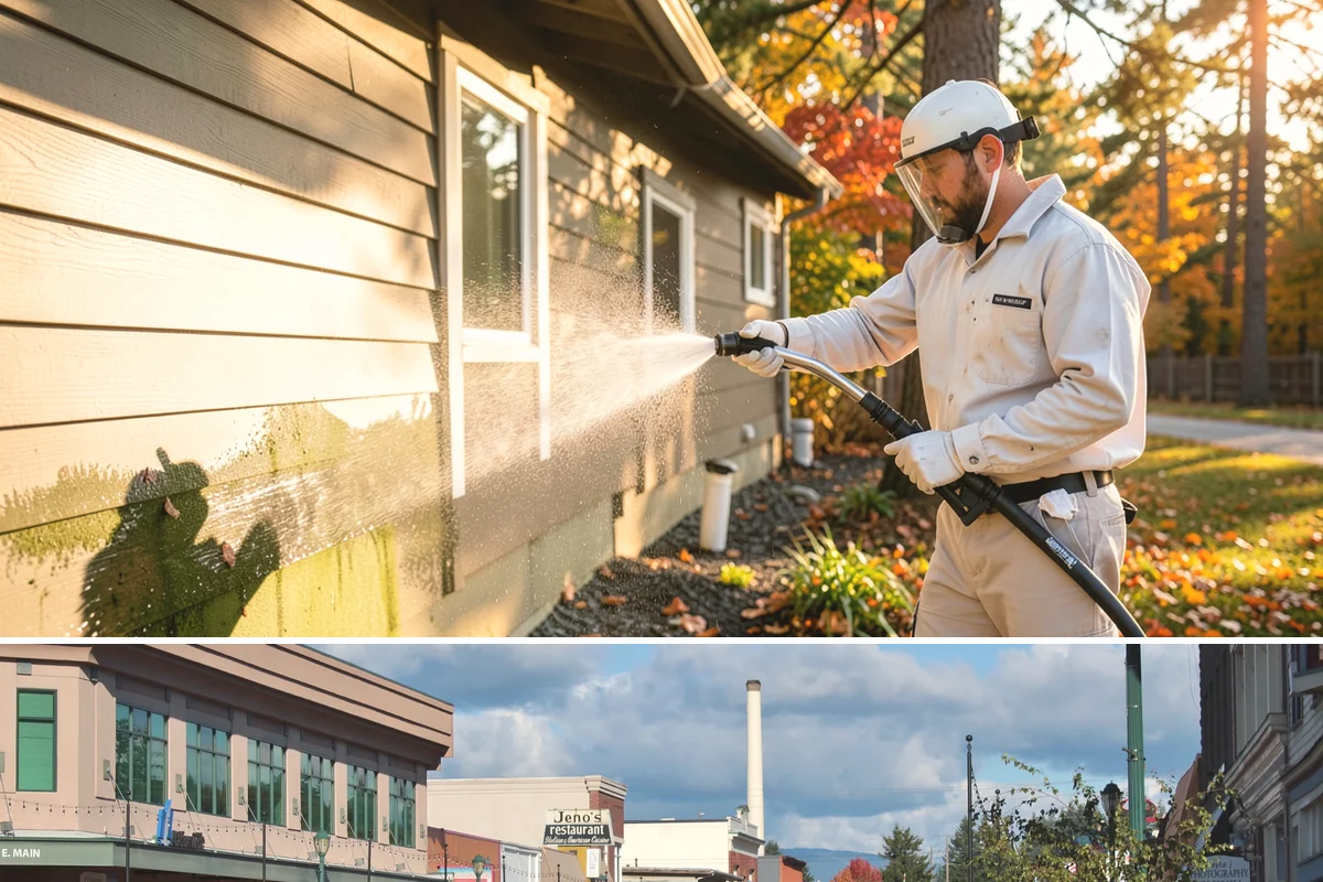 Roof Moss Removal in Monroe, Snohomish County, WA - Treat moss in late summer or early fall so it dies off before winter rains fuel new growth.