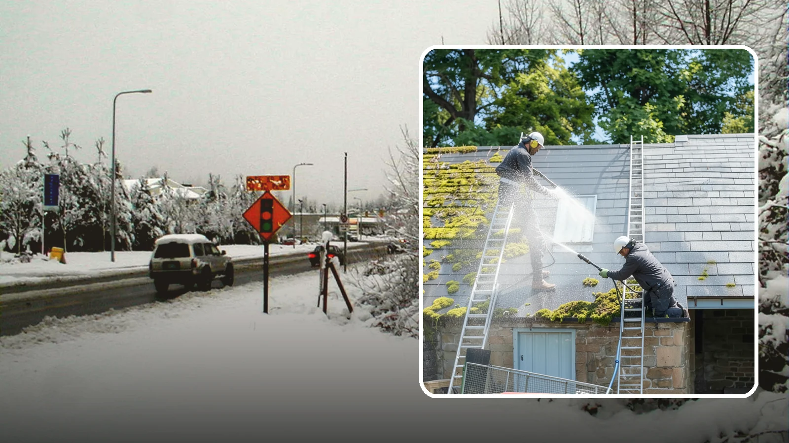 Roof Moss Removal in Newcastle, King County, WA - Targeted moss removal that clears thick colonies from Washington roofs and treats the surface to slow regrowth.