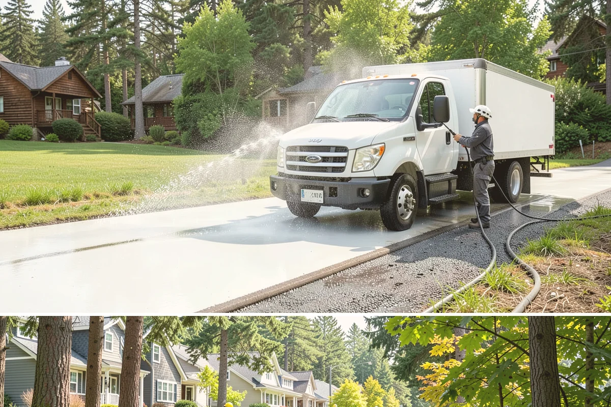 Roof Moss Removal in Normandy Park, King County, WA - Treat moss in late summer or early fall so it dies off before winter rains fuel new growth.