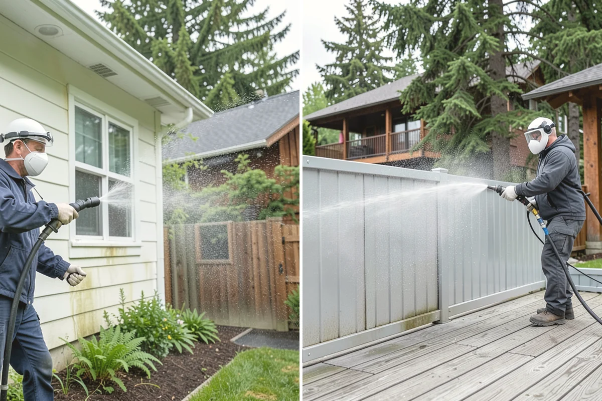 Roof Moss Removal in North Bend, King County, WA - Survey moss coverage and locate the heaviest colonies