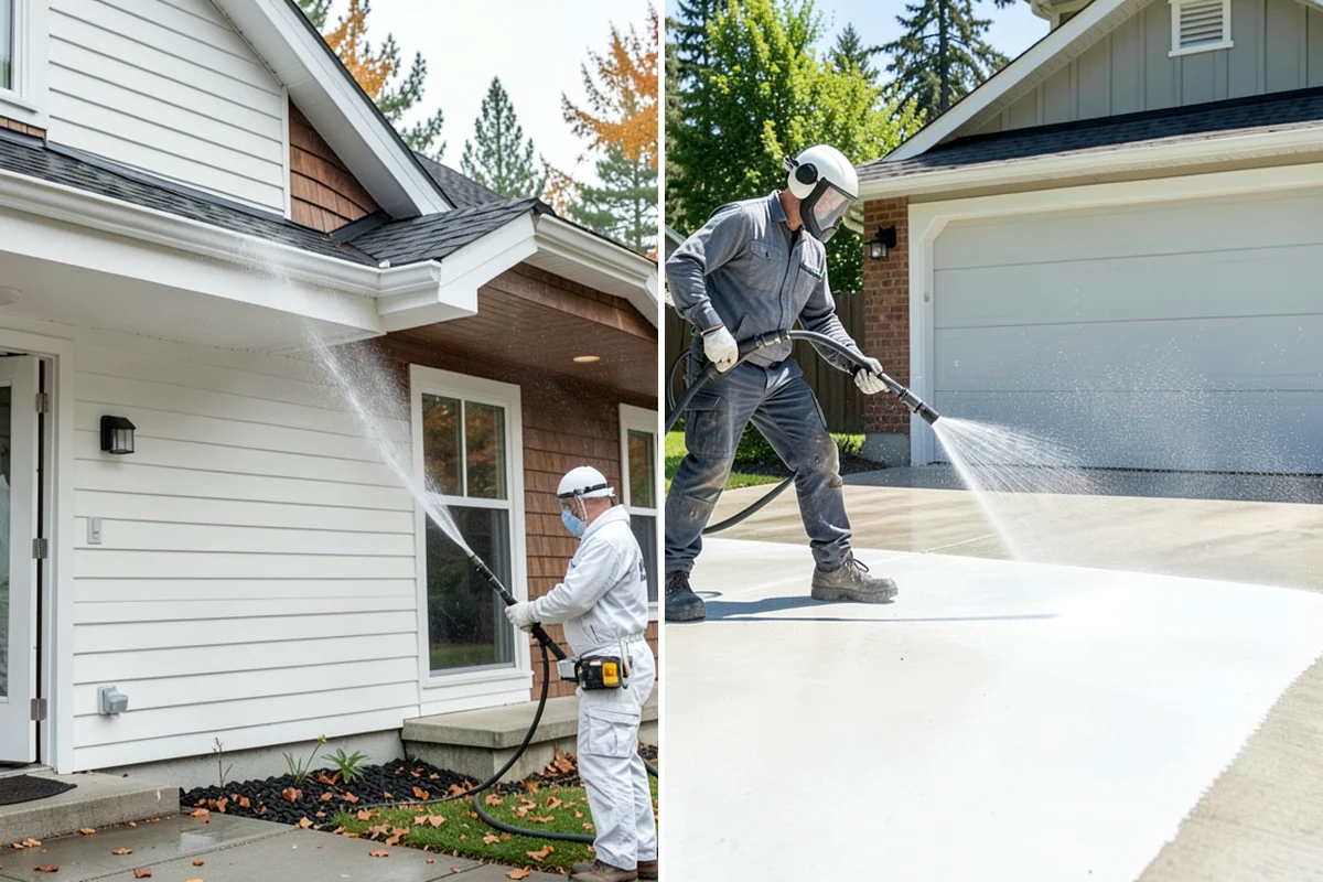 Roof Moss Removal in Pacific, King County, WA - Survey moss coverage and locate the heaviest colonies