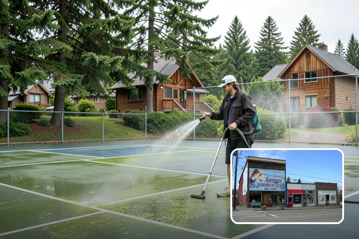 Roof Moss Removal in Ruston, Pierce County, WA - Removes moisture-trapping moss that damages roofing edges