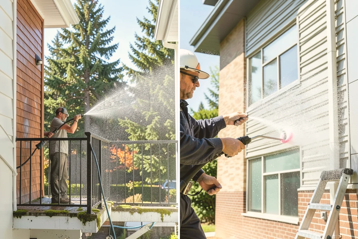 Roof Moss Removal in Sammamish, King County, WA - Survey moss coverage and locate the heaviest colonies
