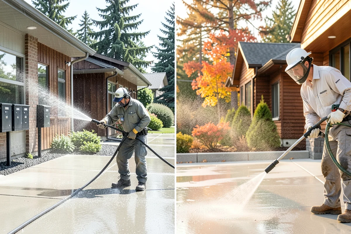 Roof Moss Removal in SeaTac, King County, WA - Survey moss coverage and locate the heaviest colonies