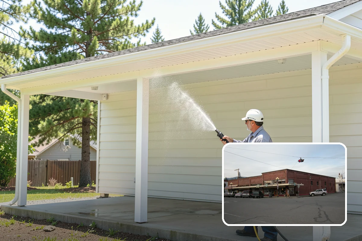 Roof Moss Removal in Sedro-Woolley, Skagit County, WA - Removes moisture-trapping moss that damages roofing edges