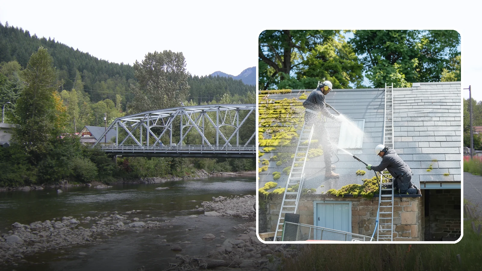 Roof Moss Removal in Skykomish, King County, WA - Targeted moss removal that clears thick colonies from Washington roofs and treats the surface to slow regrowth.