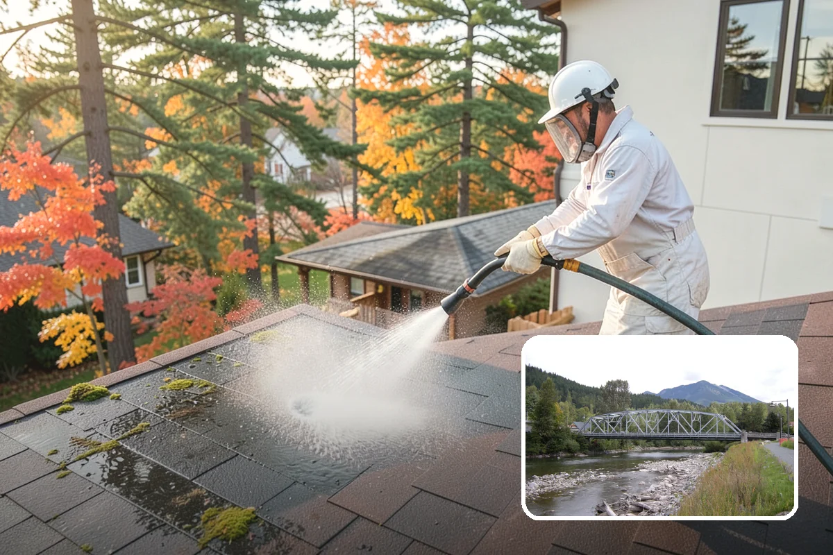 Roof Moss Removal in Skykomish, King County, WA - Removes moisture-trapping moss that damages roofing edges