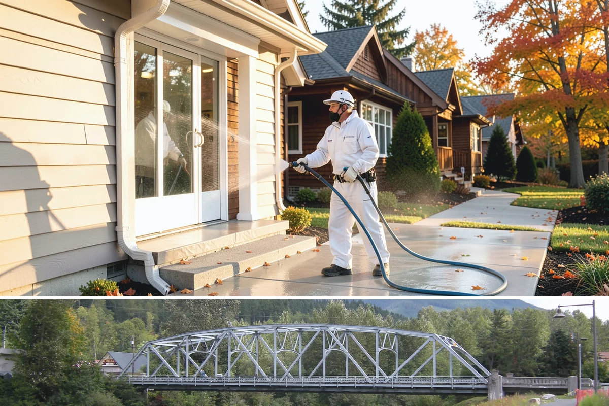 Roof Moss Removal in Skykomish, King County, WA - Treat moss in late summer or early fall so it dies off before winter rains fuel new growth.
