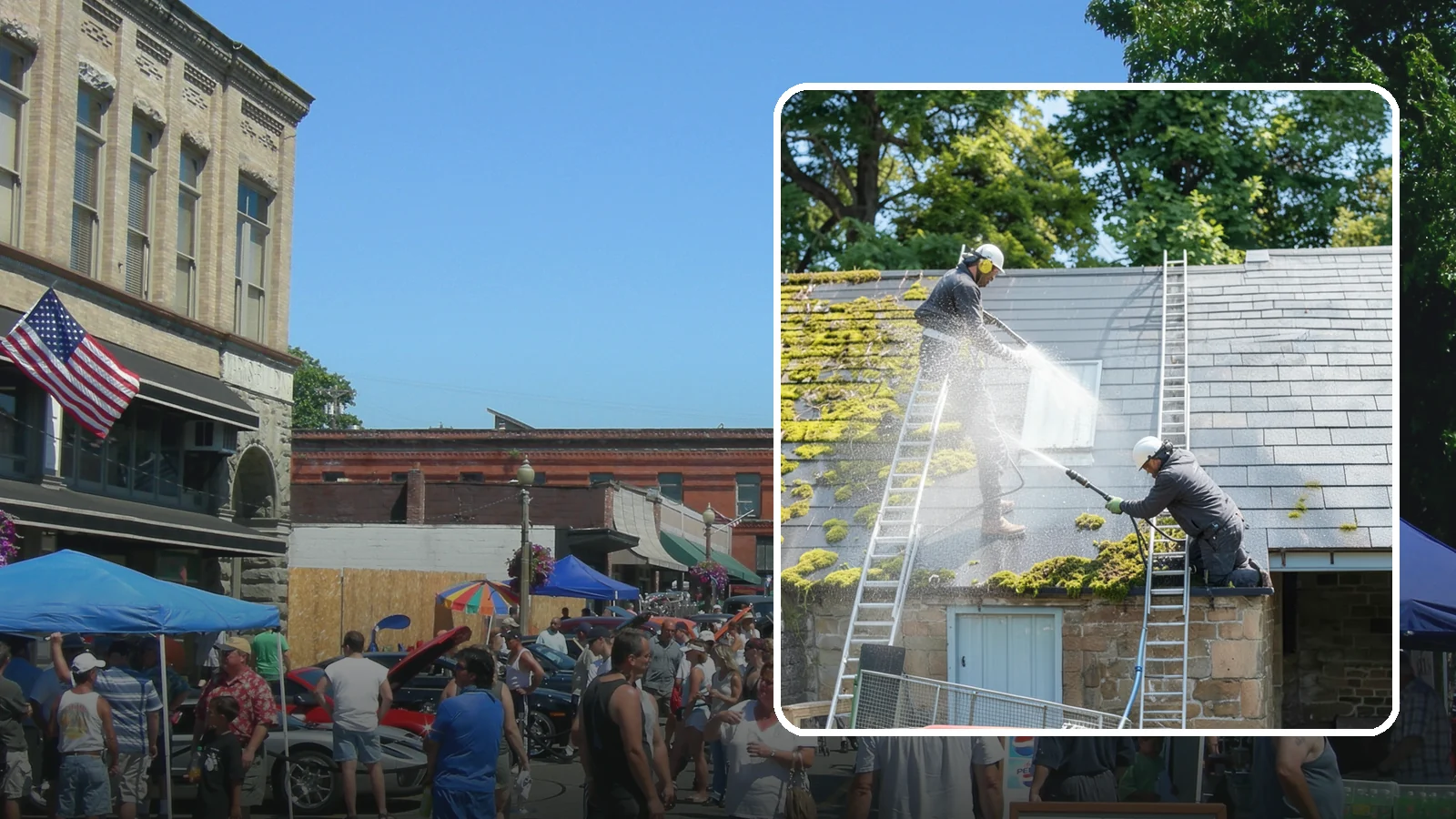 Roof Moss Removal in Snohomish, Snohomish County, WA - Targeted moss removal that clears thick colonies from Washington roofs and treats the surface to slow regrowth.