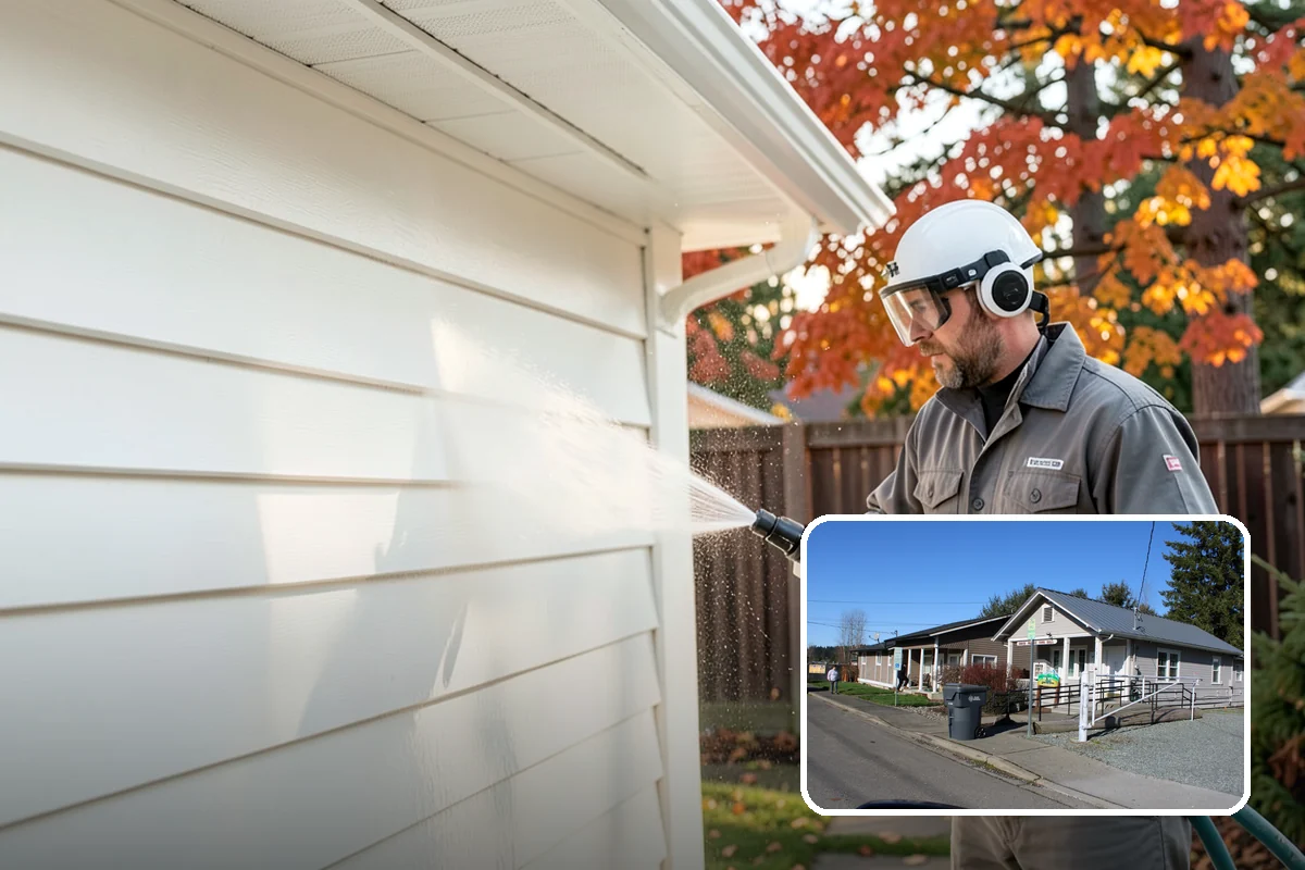 Roof Moss Removal in South Prairie, Pierce County, WA - Removes moisture-trapping moss that damages roofing edges