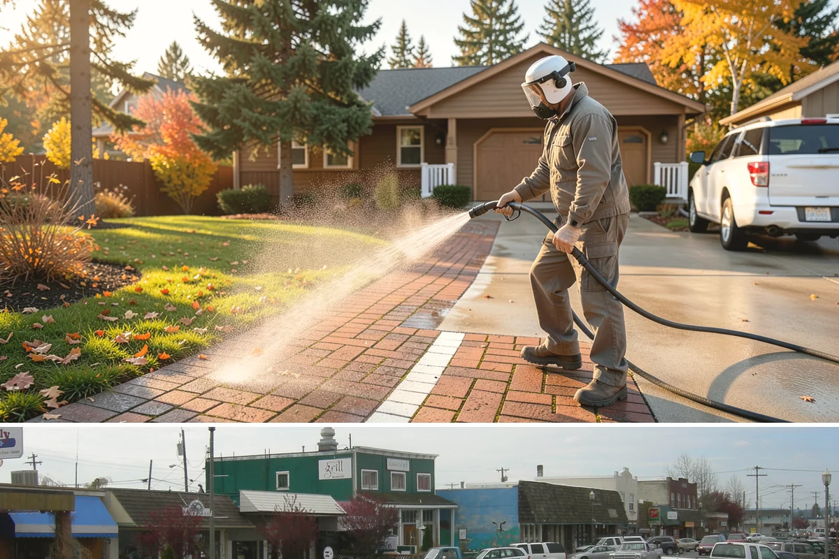 Roof Moss Removal in Stanwood, Snohomish County, WA - Treat moss in late summer or early fall so it dies off before winter rains fuel new growth.