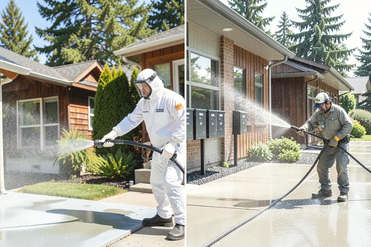 Roof Moss Removal in Steilacoom, Pierce County, WA - Survey moss coverage and locate the heaviest colonies