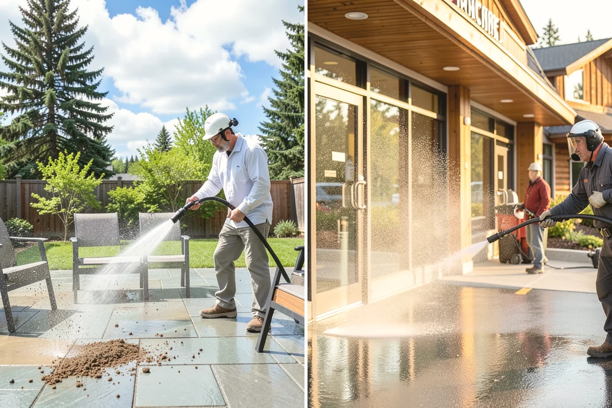 Roof Moss Removal in Tukwila, King County, WA - Survey moss coverage and locate the heaviest colonies