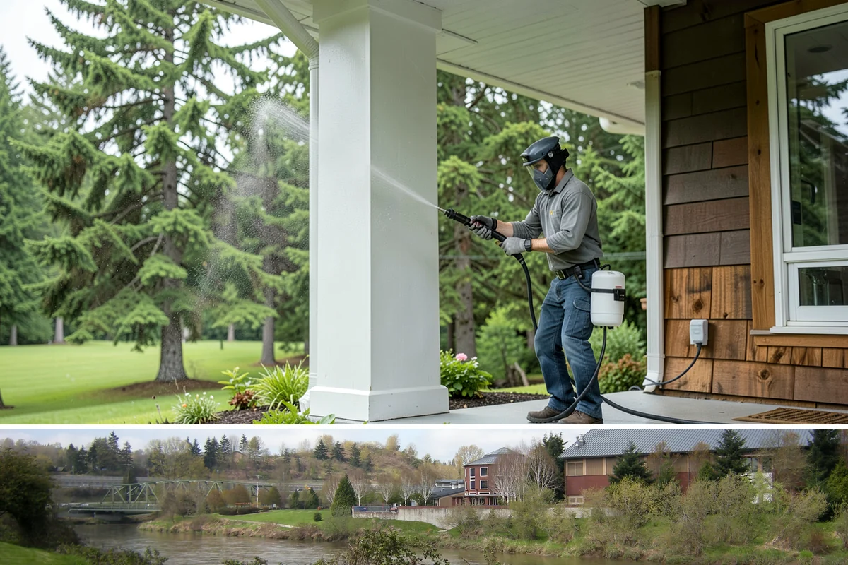 Roof Moss Removal in Tukwila, King County, WA - Treat moss in late summer or early fall so it dies off before winter rains fuel new growth.